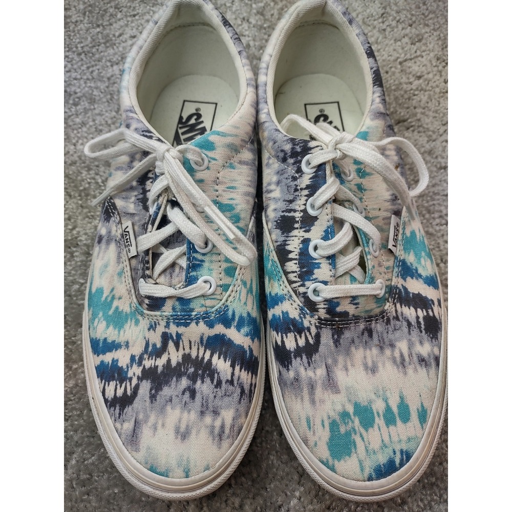 Vans Tye-Dye Blue Women's Shoes Sneakers Size 11 Lace Up